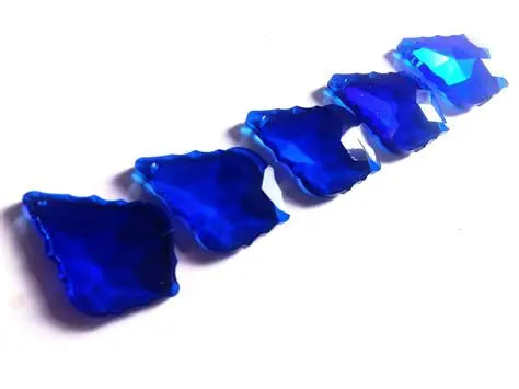 Blue French Cut Crystals – Top Crystal Included