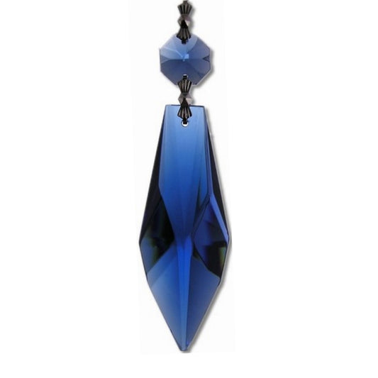 blue crystal chandelier replacement parts