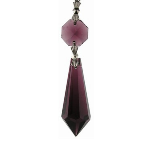 purple chandelier crystal replacements for less